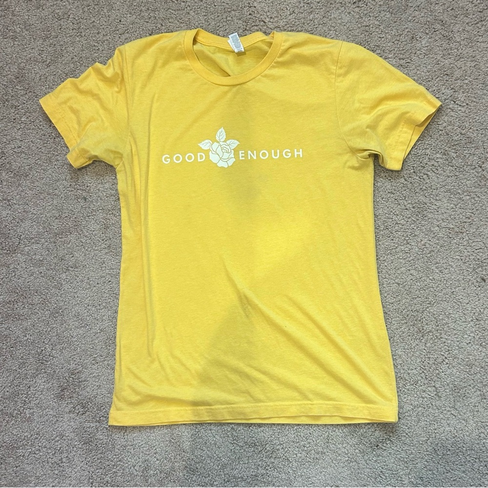 Yellow Unisex Good Enough Shirt